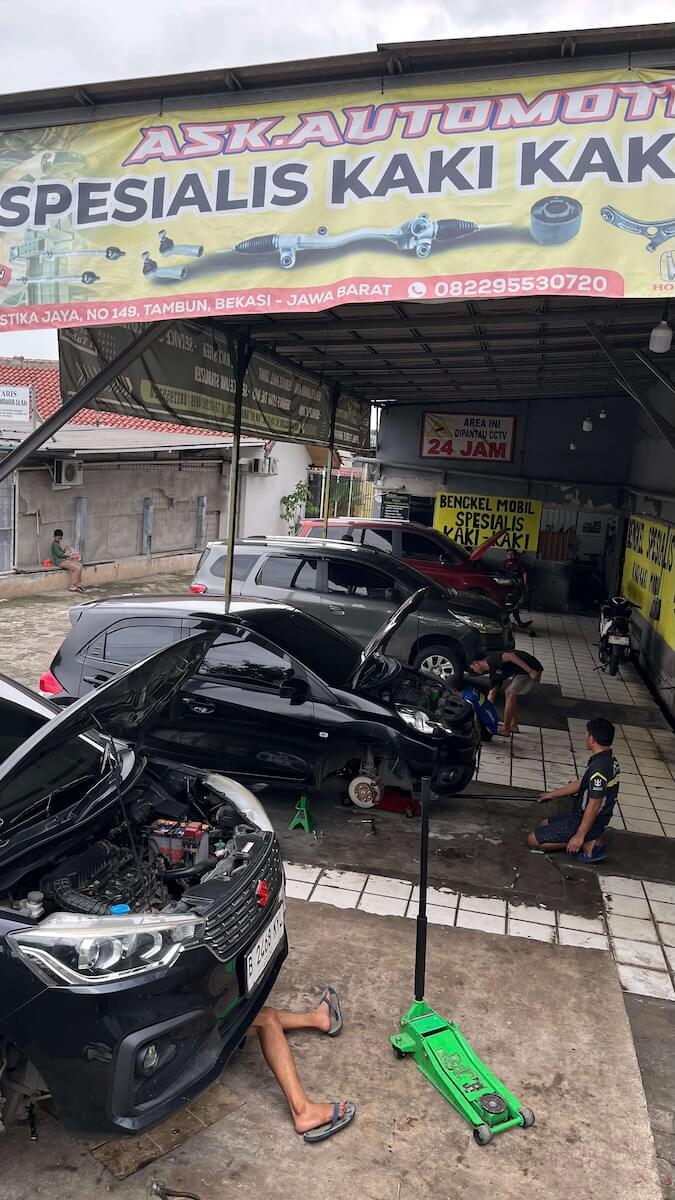 Dokumentasi Foto Bengkel ASK